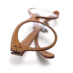 Lucas de Stael Minotaure Couture Leather Eyeglasses in Chicago